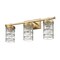 Z-Lite Archer 3 Light Vanity, Heirloom Gold & Clear 344-3V-HG - alternate 4